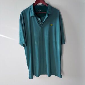 Masters Tech Augusta XXL Green Polo Shirt